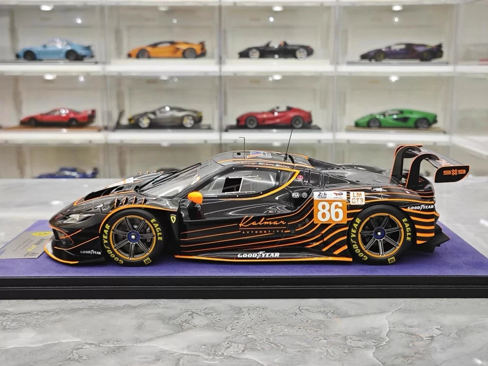 [Looksmart] 1:18 Ferrari 2024 296 GT3 GR Le Mans #86 Model Car Resin