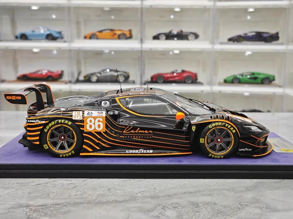 [Looksmart] 1:18 Ferrari 2024 296 GT3 GR Le Mans #86 Model Car Resin