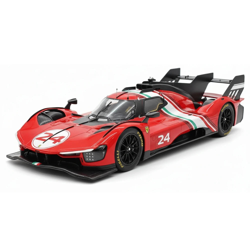 [Looksmart] 1:18 Ferrari 2024 499P Modificata #24 Model Car Resin