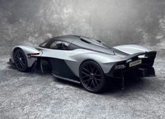 [Maisto] 1:18 Aston Martin 2021 Valkyrie Silver Model Car Die-Cast