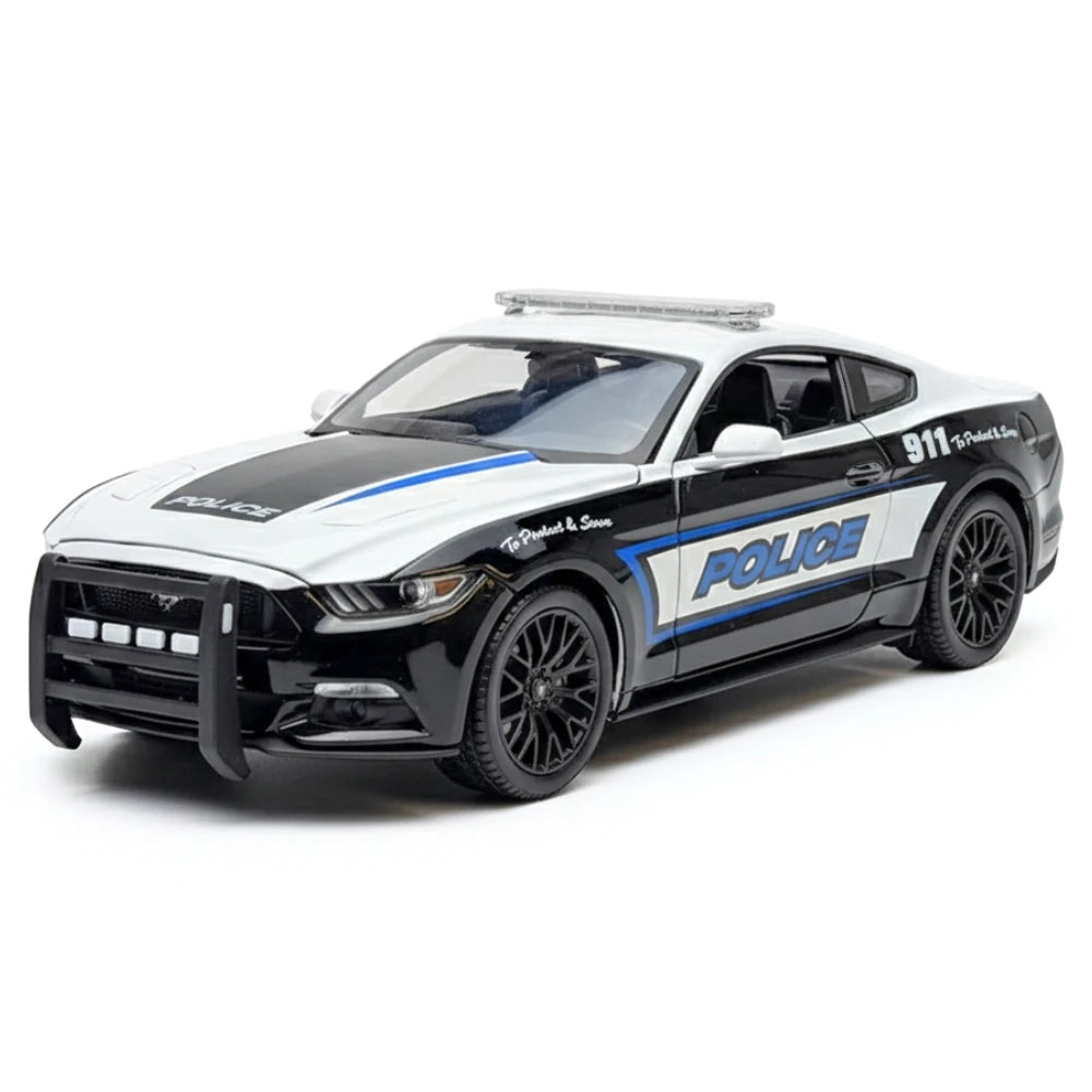 [Maisto] 1:18 Ford 2015 Mustang GT Police Model Car Die-Cast