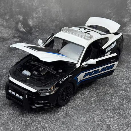 [Maisto] 1:18 Ford 2015 Mustang GT Police Model Car Die-Cast