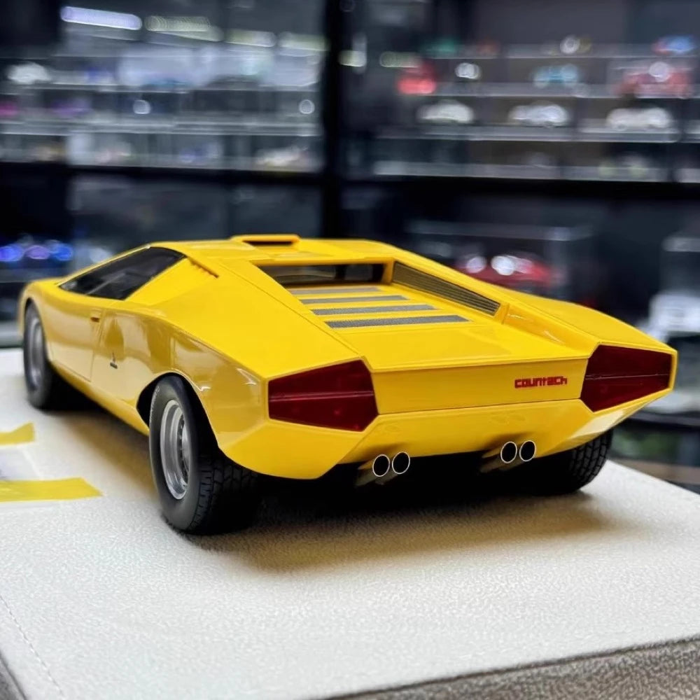 [Make Up] 1:18 Lamborghini 1971 Countach LP500 Prototype Model Car Resin