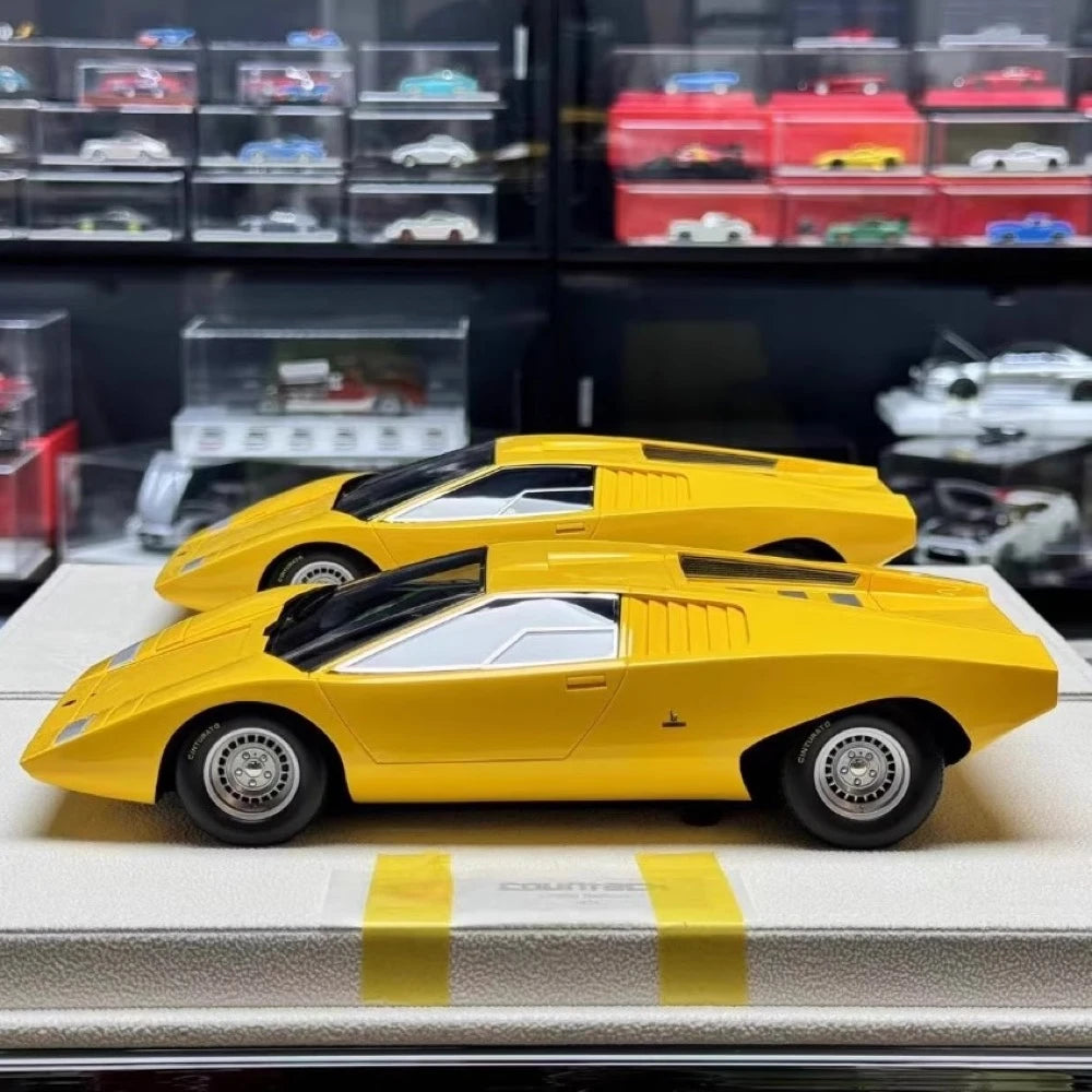 [Make Up] 1:18 Lamborghini 1971 Countach LP500 Prototype Model Car Resin
