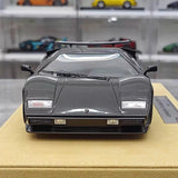 [Make Up] 1:18 Lamborghini 1985 Countach LP5000 QV Gray Model Car Resin