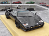 [Make Up] 1:18 Lamborghini 1985 Countach LP5000 QV Gray Model Car Resin