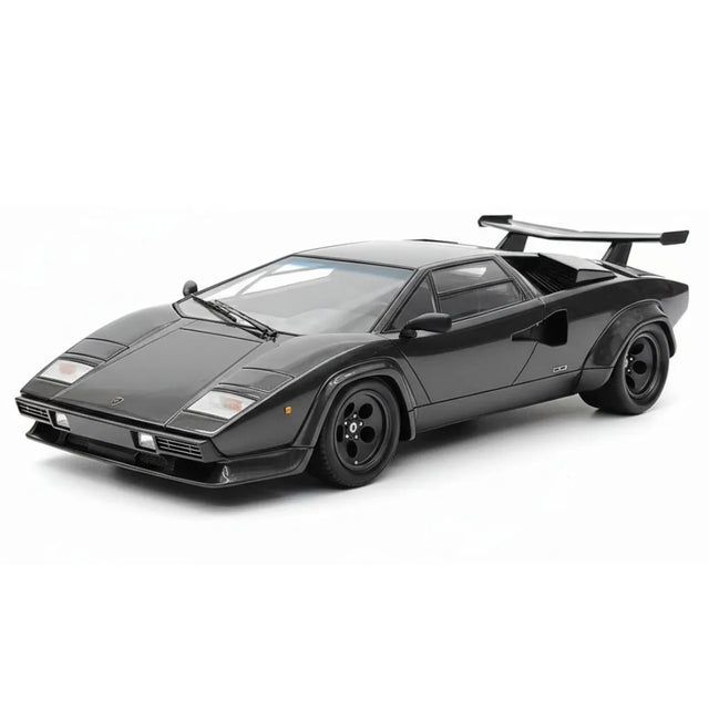 [Make Up] 1:18 Lamborghini 1985 Countach LP5000 QV Gray Model Car Resin