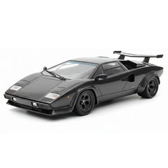 [Make Up] 1:18 Lamborghini 1985 Countach LP5000 QV Gray Model Car Resin