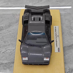 [Make Up] 1:18 Lamborghini 1985 Countach LP5000 QV Gray Model Car Resin