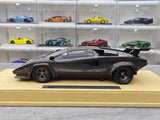 [Make Up] 1:18 Lamborghini 1985 Countach LP5000 QV Gray Model Car Resin