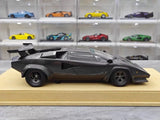 [Make Up] 1:18 Lamborghini 1985 Countach LP5000 QV Gray Model Car Resin