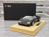 [Make Up] 1:18 Lamborghini 1985 Countach LP5000 QV Black Model Car Resin