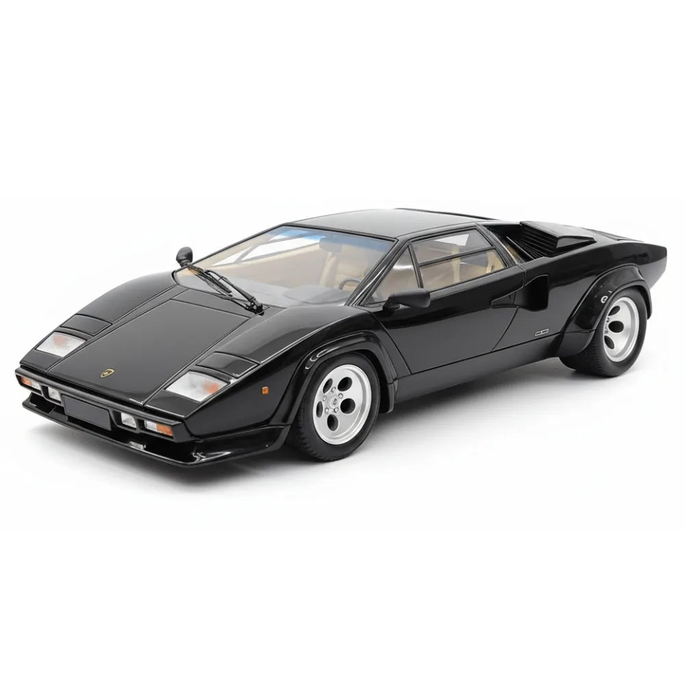 [Make Up] 1:18 Lamborghini 1985 Countach LP5000 QV Black Model Car Resin