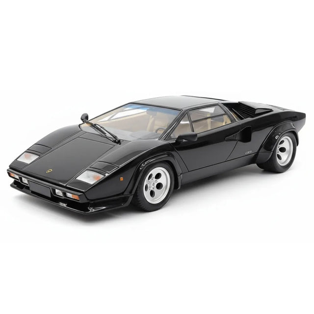 [Make Up] 1:18 Lamborghini 1985 Countach LP5000 QV Black Model Car Resin