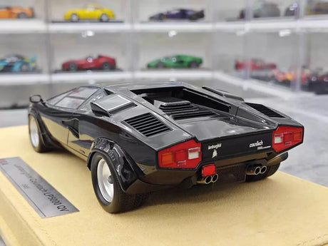 [Make Up] 1:18 Lamborghini 1985 Countach LP5000 QV Black Model Car Resin