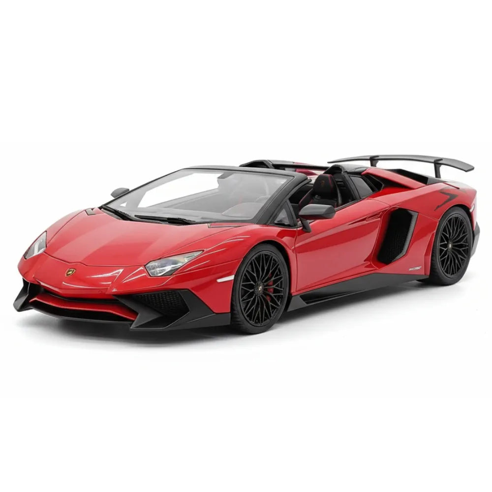[Make Up] 1:18 Lamborghini 2015 Aventador LP750-4 Red Model Car Resin