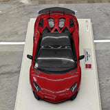 [Make Up] 1:18 Lamborghini 2015 Aventador LP750-4 Red Model Car Resin