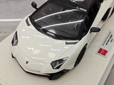 [Make Up] 1:18 Lamborghini 2015 Aventador LP750-4 valkoinen pienoismalli Hartsi