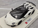 [Make Up] 1:18 Lamborghini 2015 Aventador LP750-4 valkoinen pienoismalli Hartsi