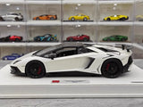 [Make Up] 1:18 Lamborghini 2015 Aventador LP750-4 valkoinen pienoismalli Hartsi