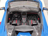[Make Up] 1:18 Lamborghini 2015 Aventador LP750-4 Blue Model Car Resin