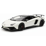[Make Up] 1:18 Lamborghini 2015 Aventador LP750-4 valkoinen pienoismalli Hartsi