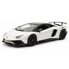 [Make Up] 1:18 Lamborghini 2015 Aventador LP750-4 White Model Car Resin