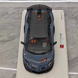 [Make Up] 1:18 Lamborghini 2018 Aventador SVJ gris voiture miniature Resin