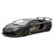 [Make Up] 1:18 Lamborghini 2018 Aventador SVJ zwart modelauto Hars