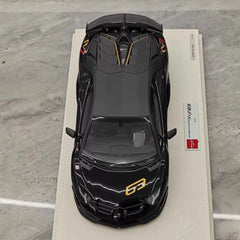 [Make Up] 1:18 Lamborghini 2018 Aventador SVJ Black Model Car Resin