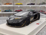 [Make Up] 1:18 Lamborghini 2018 Aventador SVJ zwart modelauto Hars