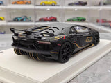 [Make Up] 1:18 Lamborghini 2018 Aventador SVJ zwart modelauto Hars