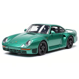 [Make Up] 1:43 Porsche 1986 959 Green Model Car Resin