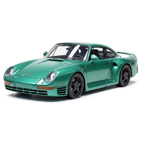 [Make Up] 1:43 Porsche 1986 959 Green Model Car Resin
