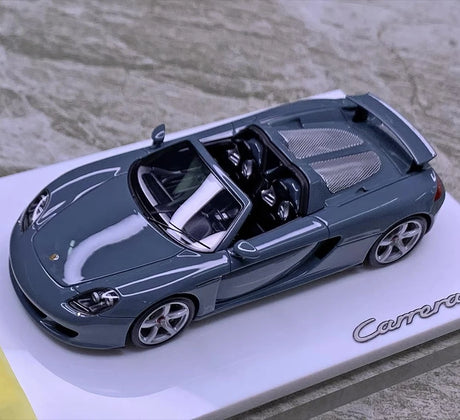 [Make Up] 1:43 Porsche 2004 Carrera GT Gray Model Car Resin