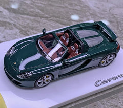 [Make Up] 1:43 Porsche 2004 Carrera GT Green Model Car Resin