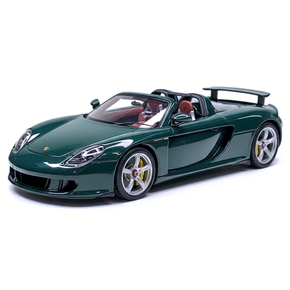 [Make Up] 1:43 Porsche 2004 Carrera GT Green Model Car Resin