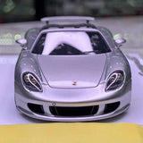 [Make Up] 1:43 Porsche 2004 Carrera GT Silver Model Car Resin