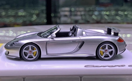 [Make Up] 1:43 Porsche 2004 Carrera GT Silver Model Car Resin