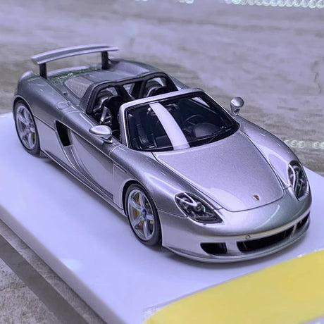 [Make Up] 1:43 Porsche 2004 Carrera GT Silver Model Car Resin