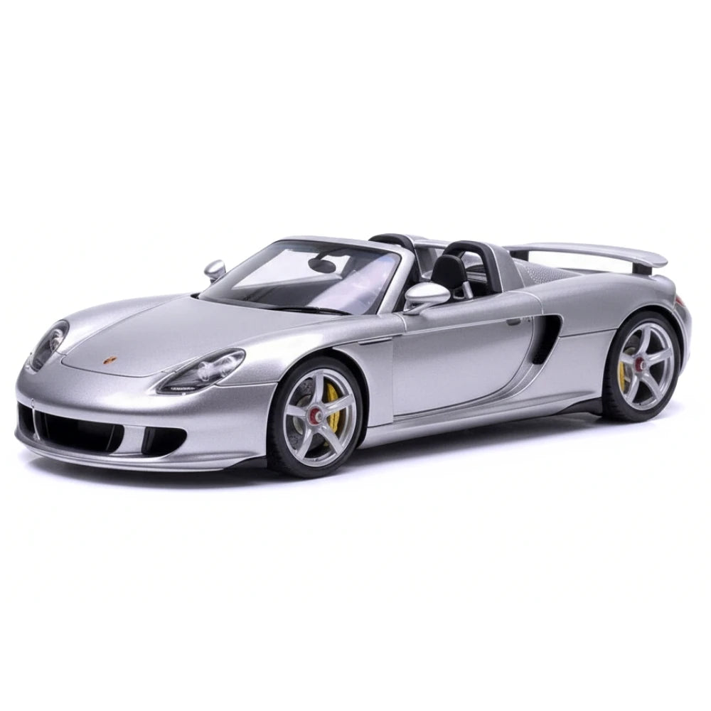 [Make Up] 1:43 Porsche 2004 Carrera GT Silver Model Car Resin