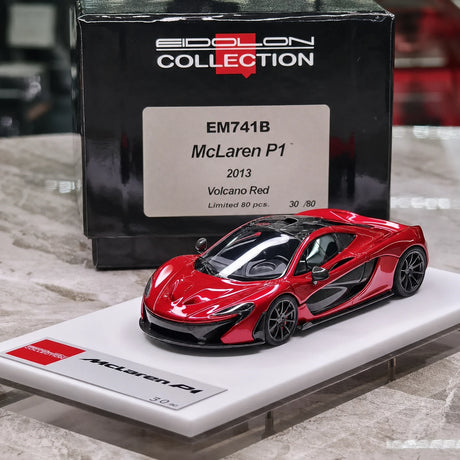 Make Up McLaren 2013 P1 Red 1:43 – Collectible Resin Model Resin