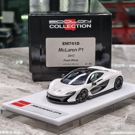 Make Up McLaren 2013 P1 White 1:43 – Collectible Resin Model Resin