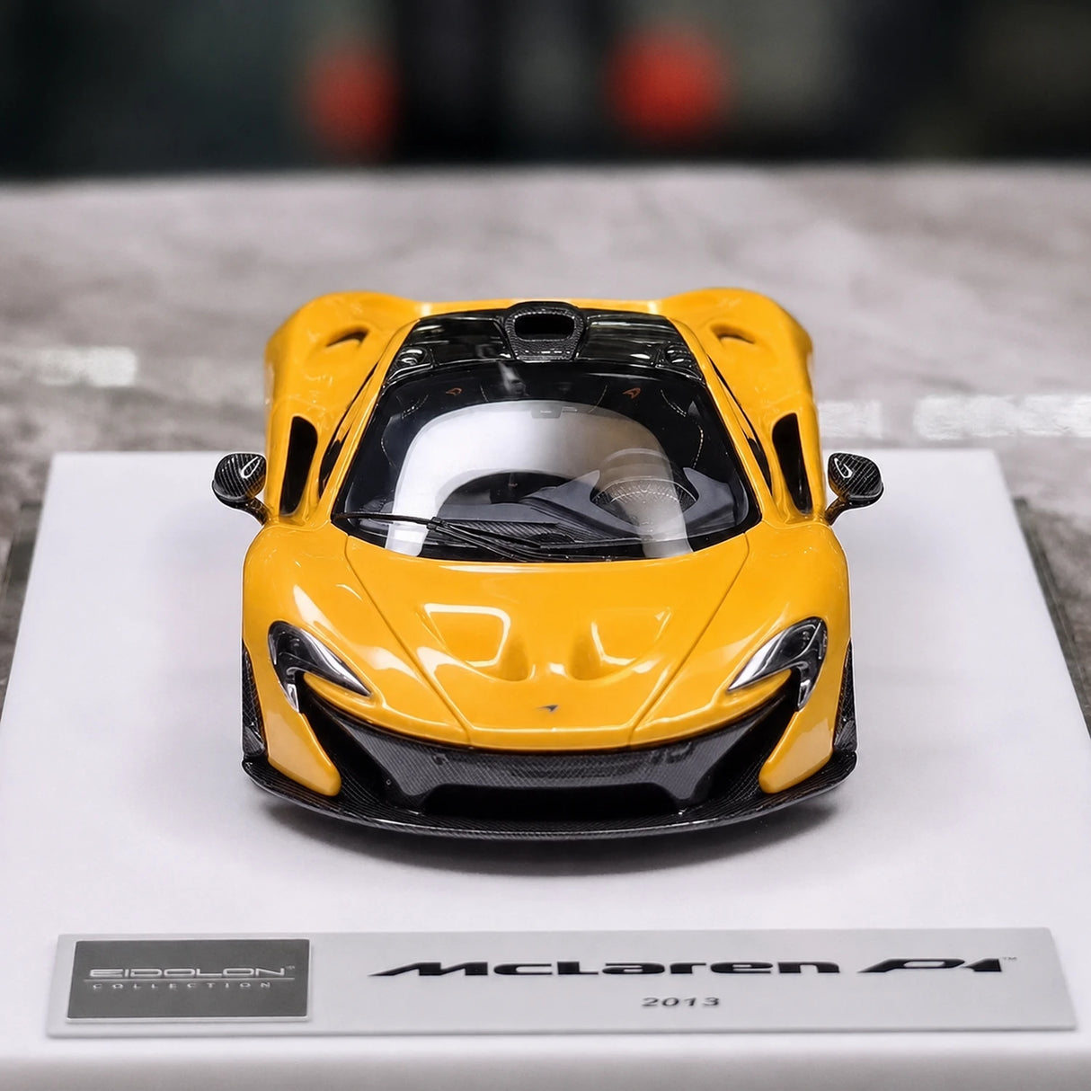 Make Up McLaren 2013 P1 Yellow 1:43 – Collectible Resin Model Resin