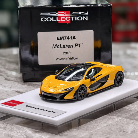 Make Up McLaren 2013 P1 Yellow 1:43 – Collectible Resin Model Resin