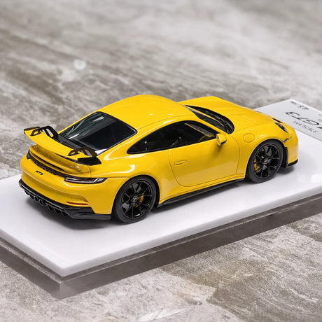 Make Up Porsche 2021 911 992 GT3 Yellow 1:43 – Collectible Resin Model Resin