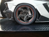 [Mansory] 1:18 Lamborghini 2012 Aventador LP700-4 カーボンado ホワイト モデルカー レジン