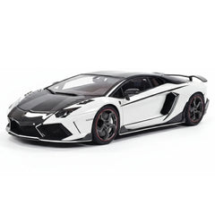 [Mansory] 1:18 Lamborghini 2012 Aventador LP700-4 Carbonado White Model Car Resin