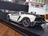 [Mansory] 1:18 Lamborghini 2012 Aventador LP700-4 カーボンado ホワイト モデルカー レジン