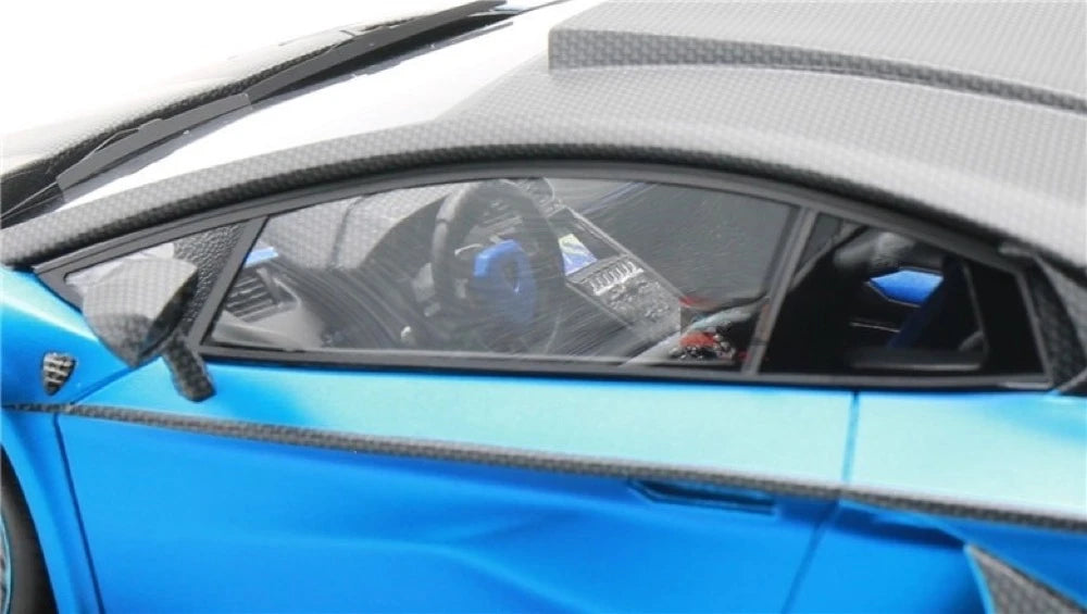 [Mansory] 1:18 Lamborghini 2012 Aventador LP700-4 Carbonado bleu voiture miniature Resin